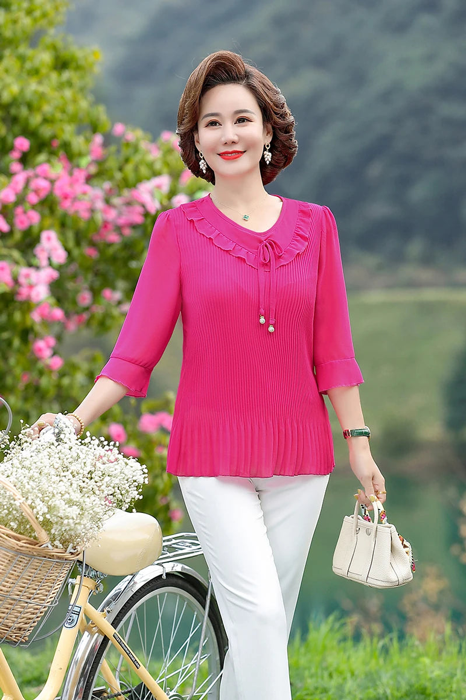 Presley- O-Neck Blouse 59