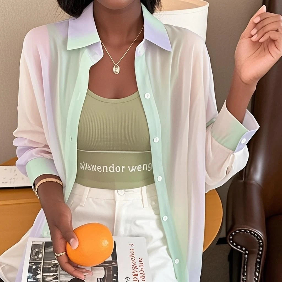 Kayla- Gradient Rainbow Shirt 4