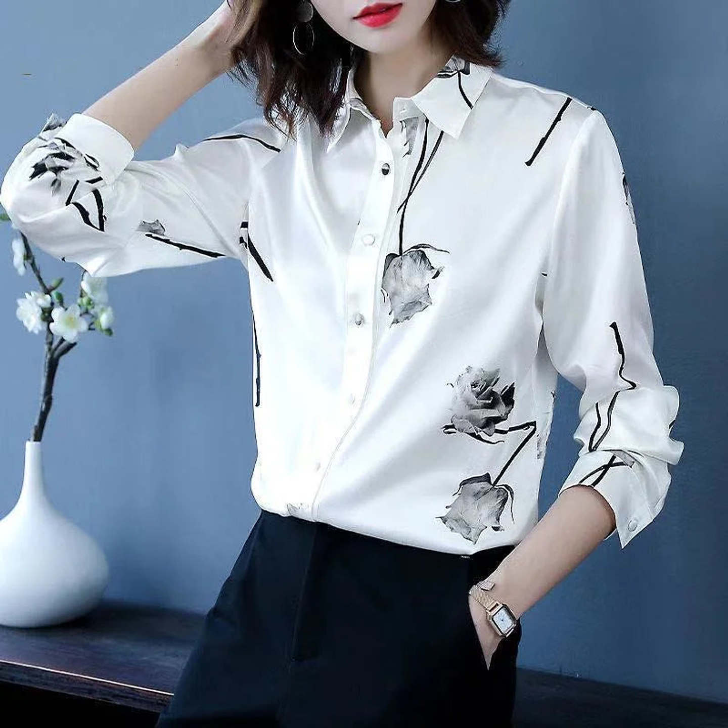 Aoife- Floral Printed Blouse 3