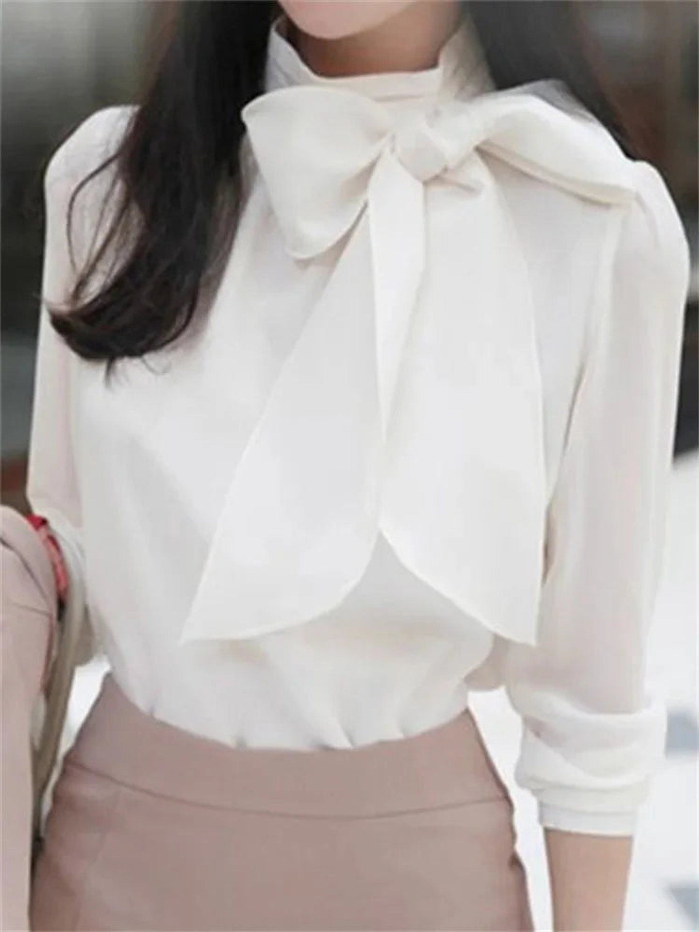 Poppy- Bow Tie Blouse 3