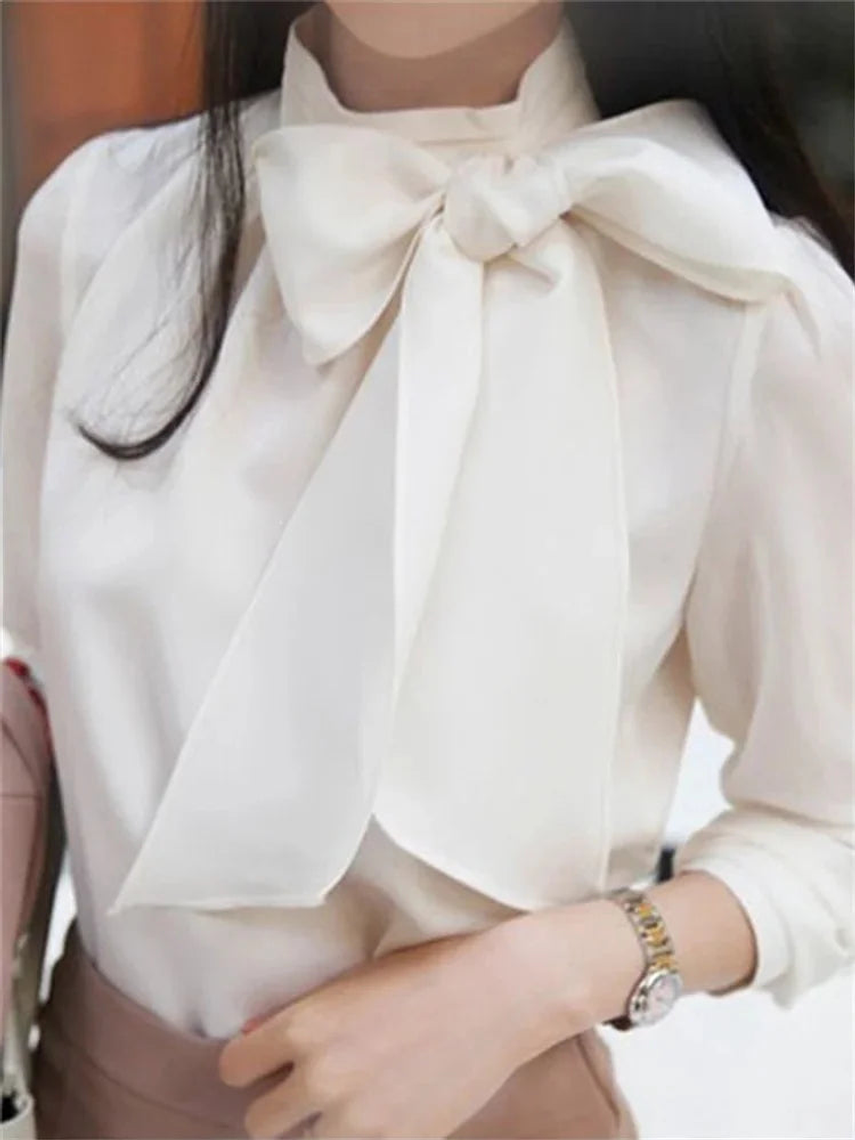 Poppy- Bow Tie Blouse 7