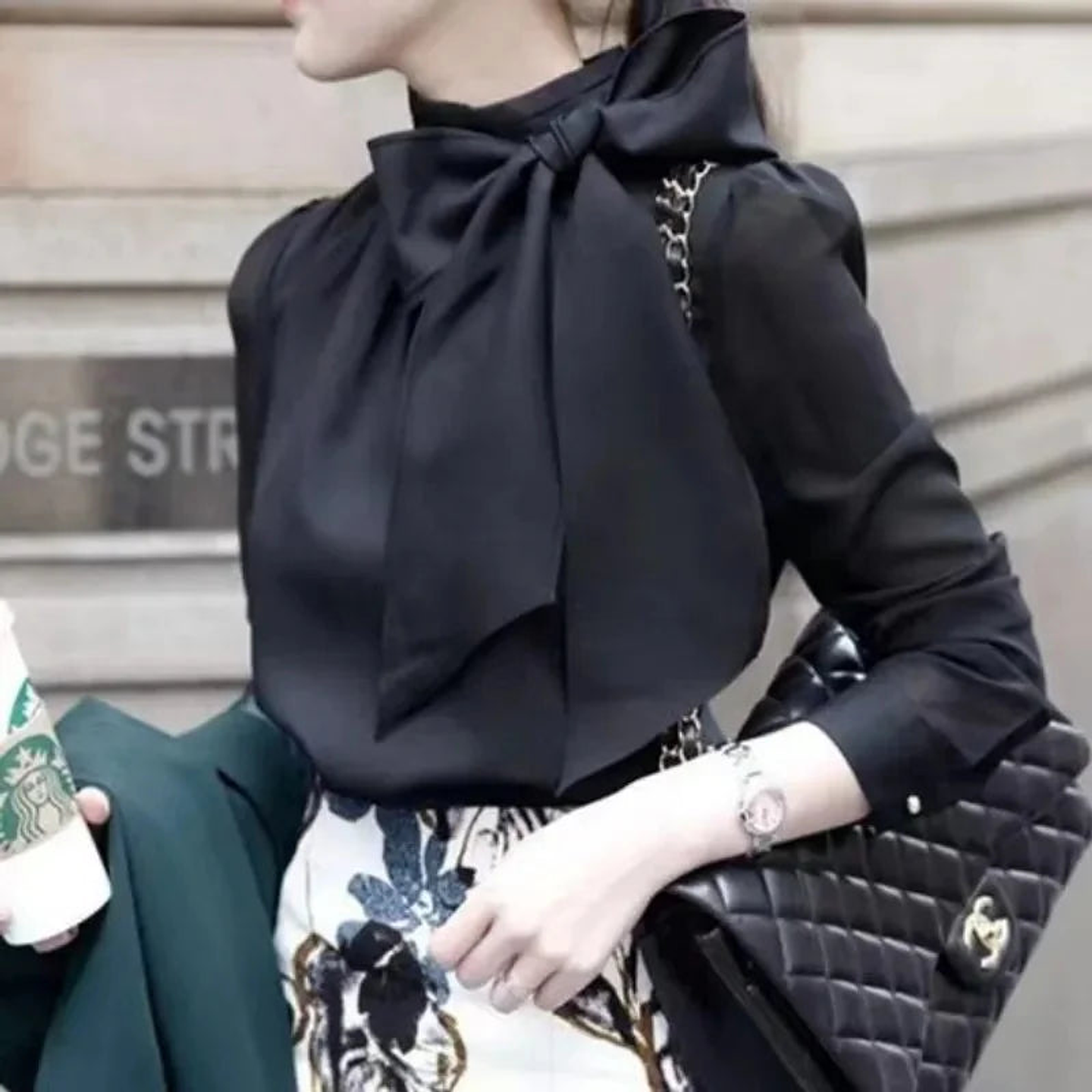 Poppy- Bow Tie Blouse 8