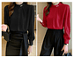 Priscilla- Satin Collar Blouse - thumbnail 5