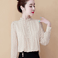 Sadie- Polka Dot Chiffon Blouse - thumbnail 8