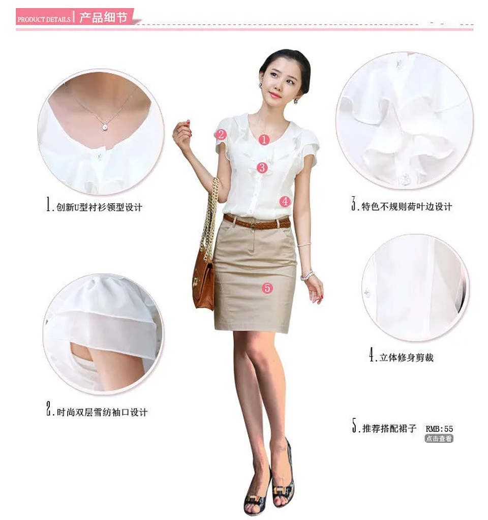 Lola- Turn-Down Collar Shirt 9