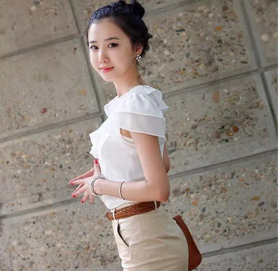 Lola- Turn-Down Collar Shirt 13