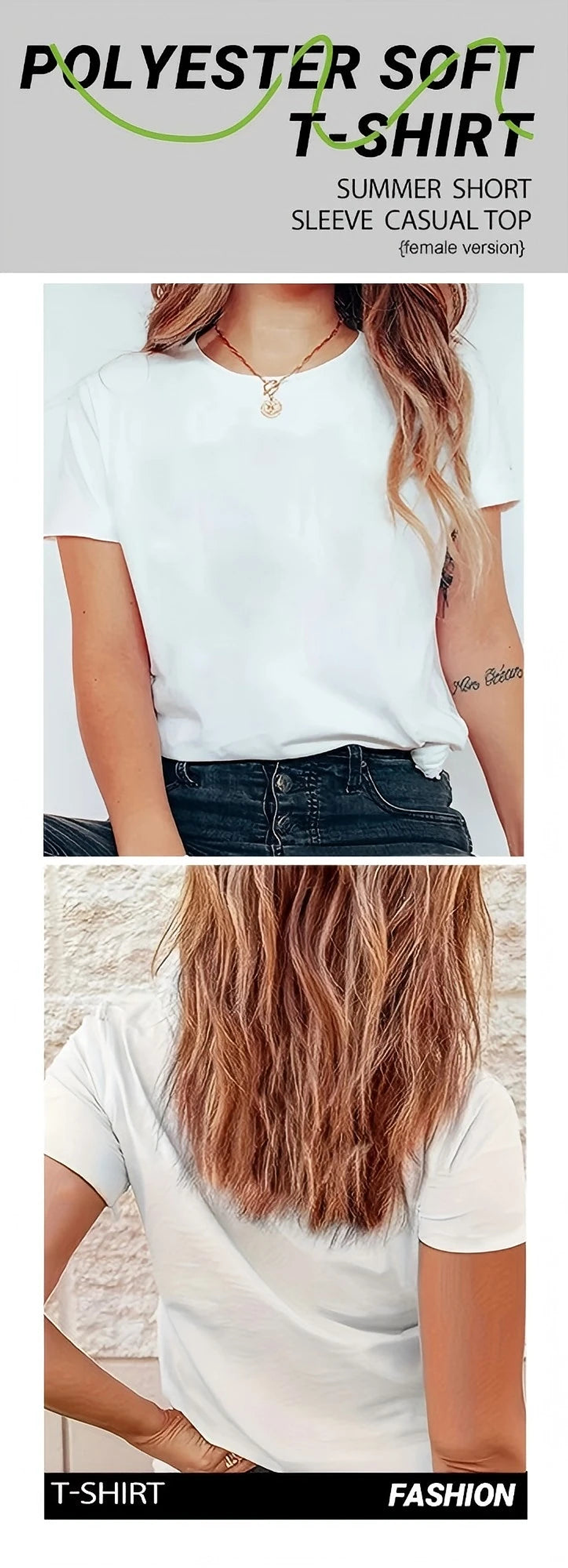 Natasha- Solid Color T-Shirt 8