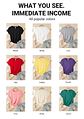 Natasha- Solid Color T-Shirt - thumbnail 11