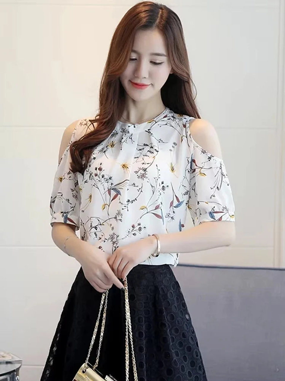 Melody- Floral Print Shirt 7