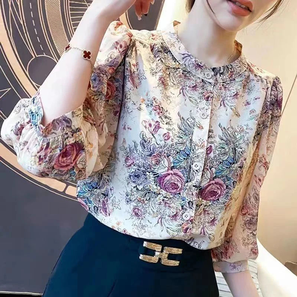 Natalie- Vintage Elegant Shirt 3