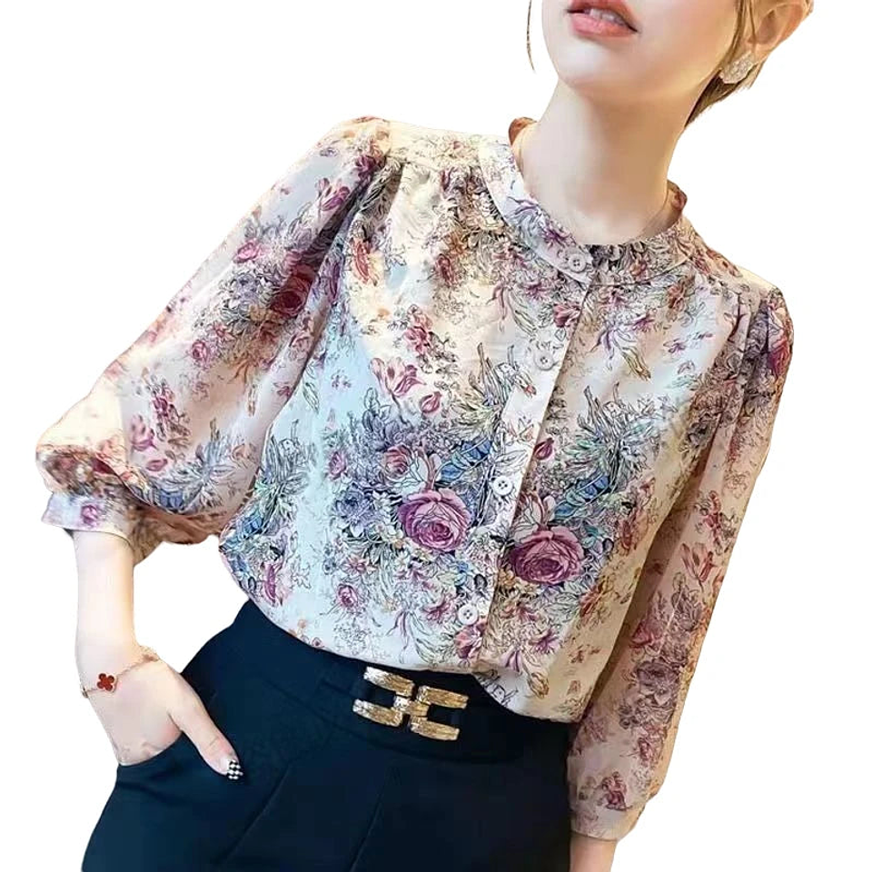 Natalie- Vintage Elegant Shirt 9