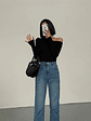 Nina- Off-Shoulder Shirt - thumbnail 3