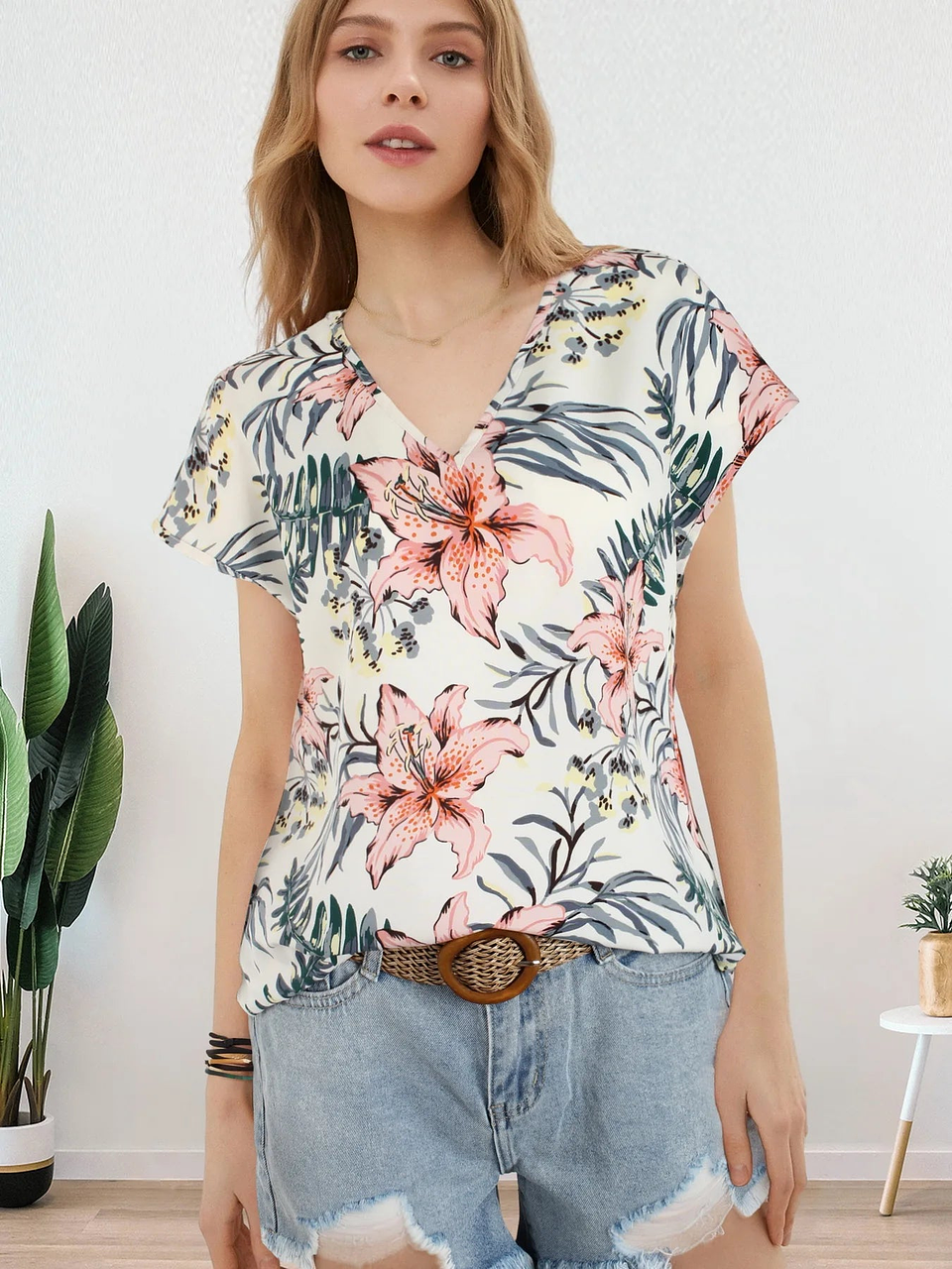 Lieke- Floral Print Blouse 6