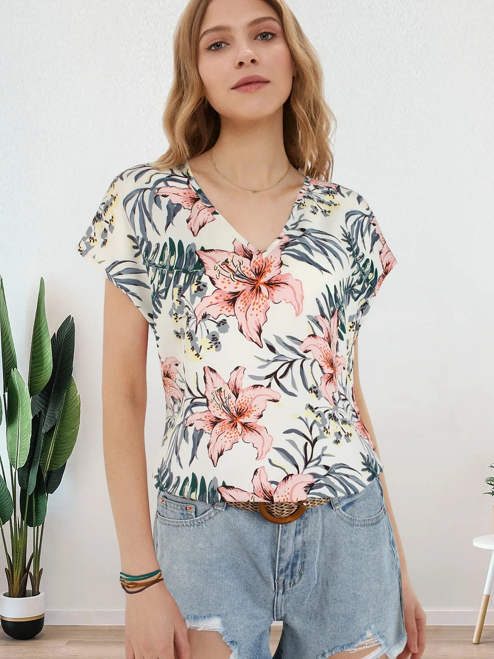 Lieke- Floral Print Blouse 7
