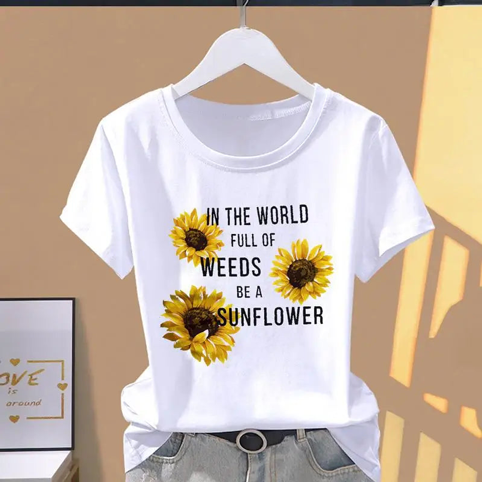 Brielle- Floral Casual T-Shirt 13