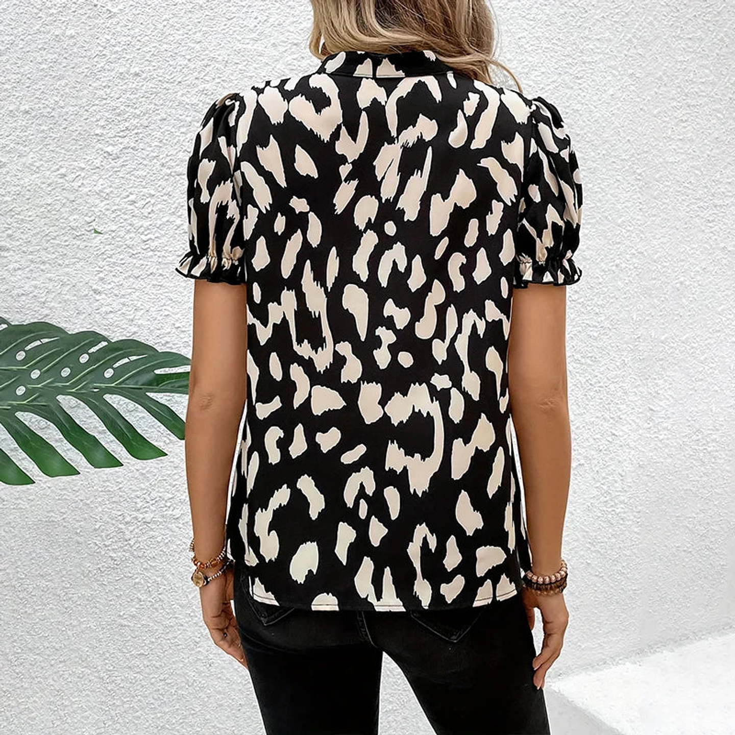 Talia- Leopard Print Top 2