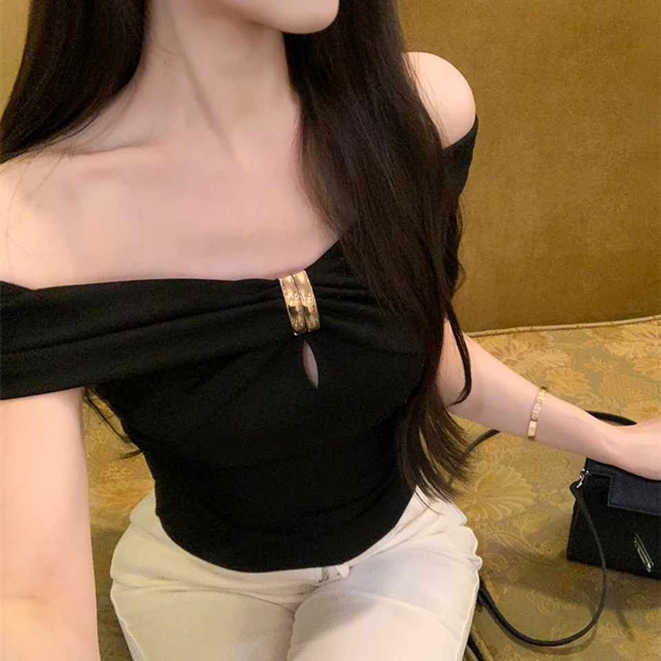 Ruby- Elegant Off-Shoulder Top 2