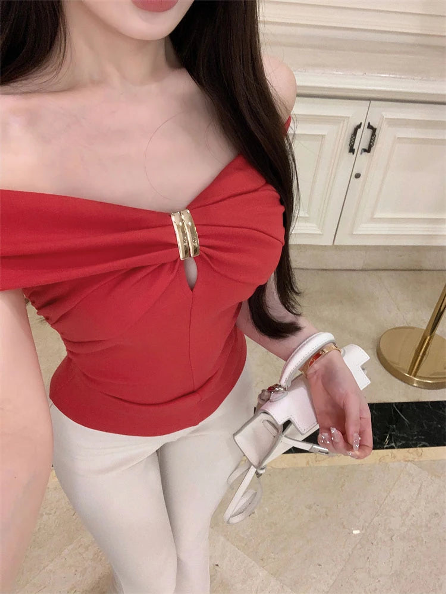 Ruby- Elegant Off-Shoulder Top 10