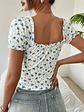 Gwendolen- Puff Sleeve Top - thumbnail 11