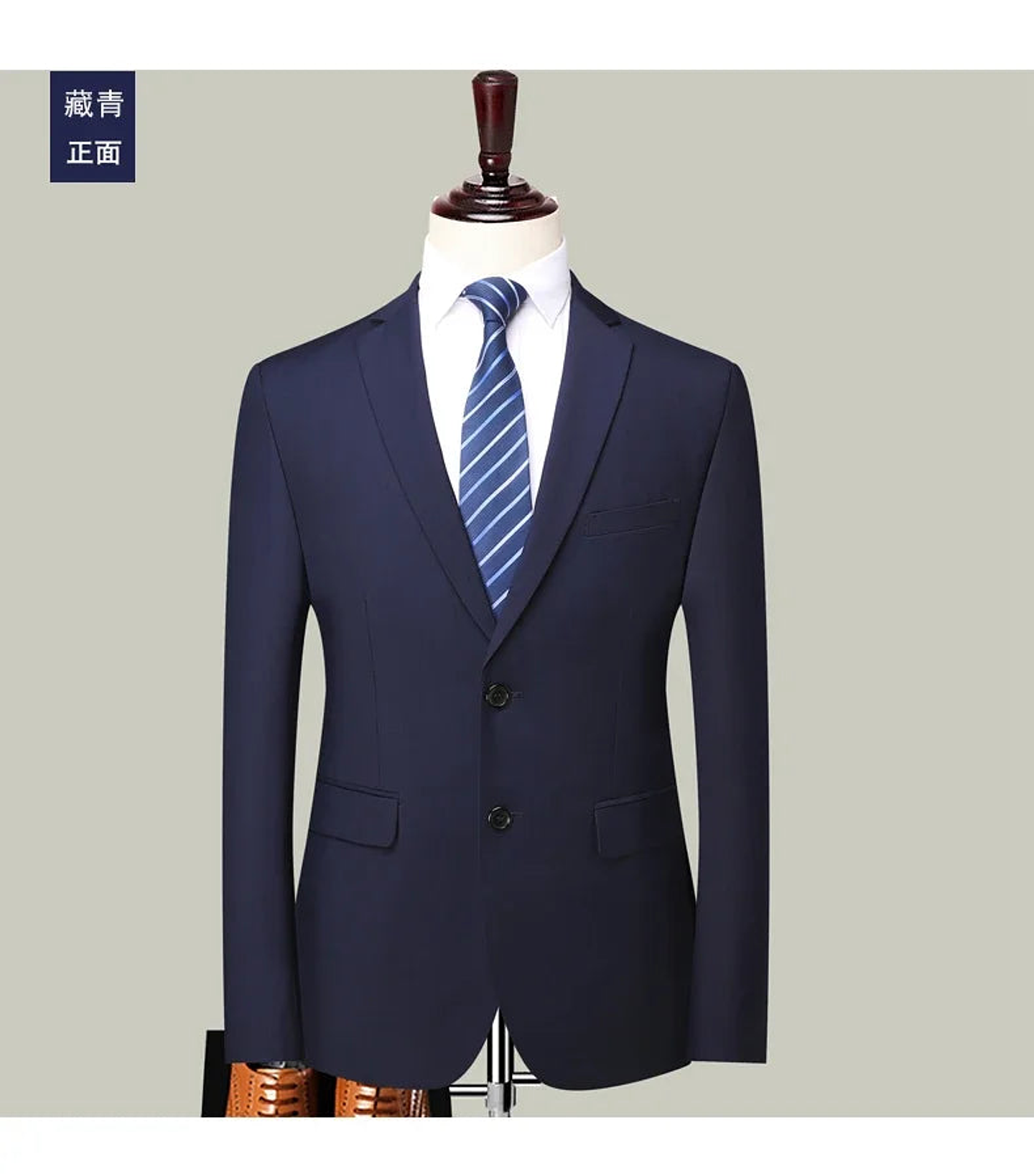 Lucas- Solid Color Blazer 16