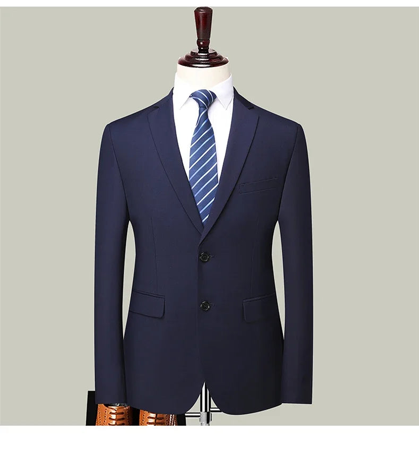 Lucas- Solid Color Blazer 21