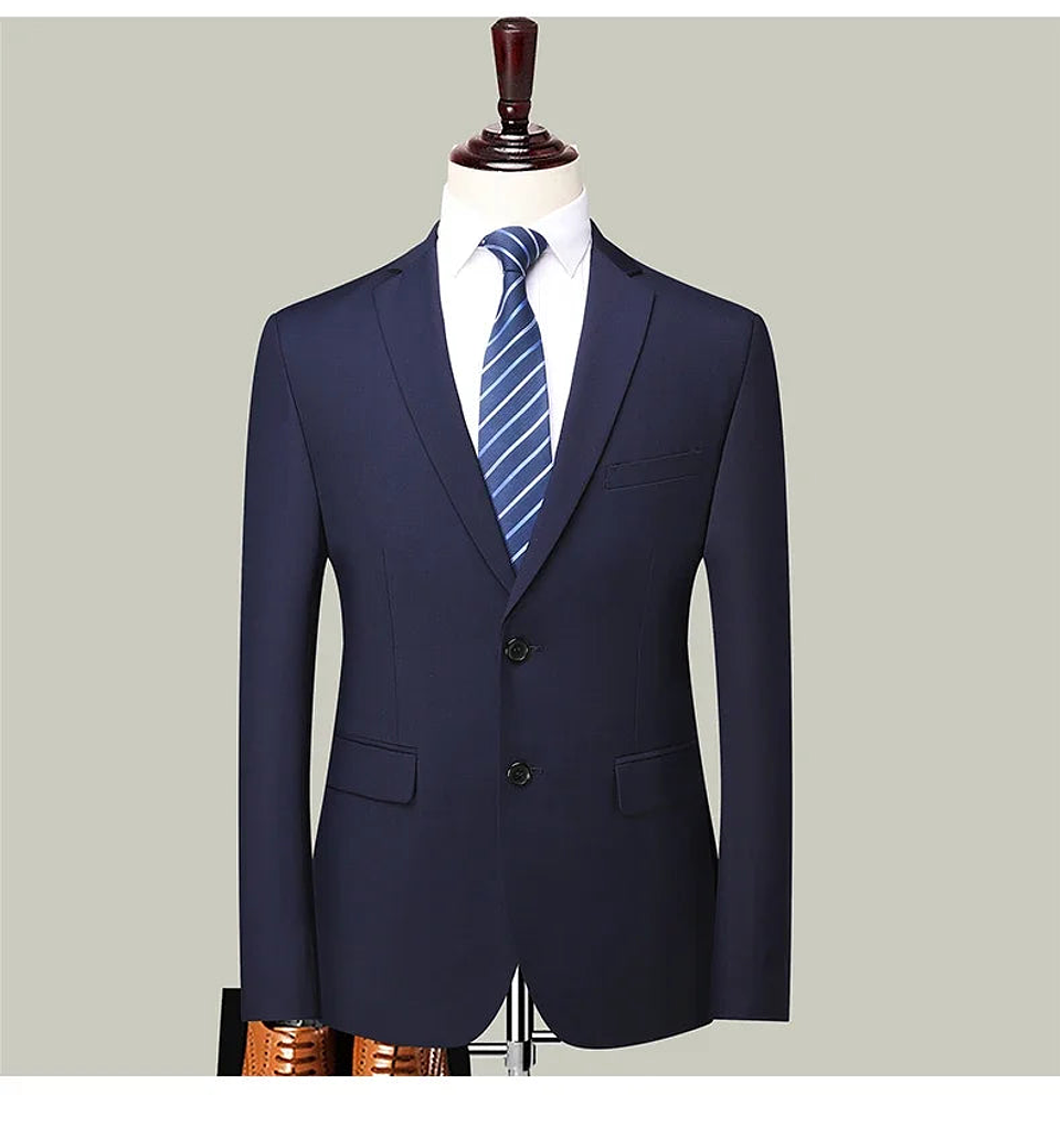 Lucas- Solid Color Blazer 21