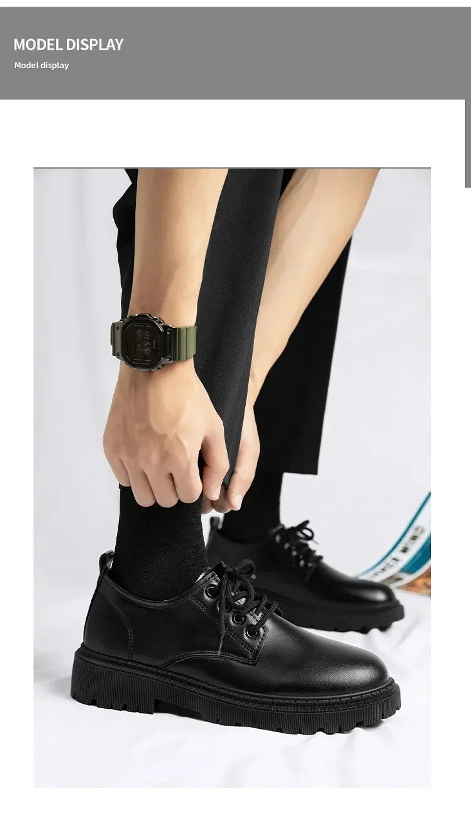 Ethan- Lace-Up Business Shoes 12