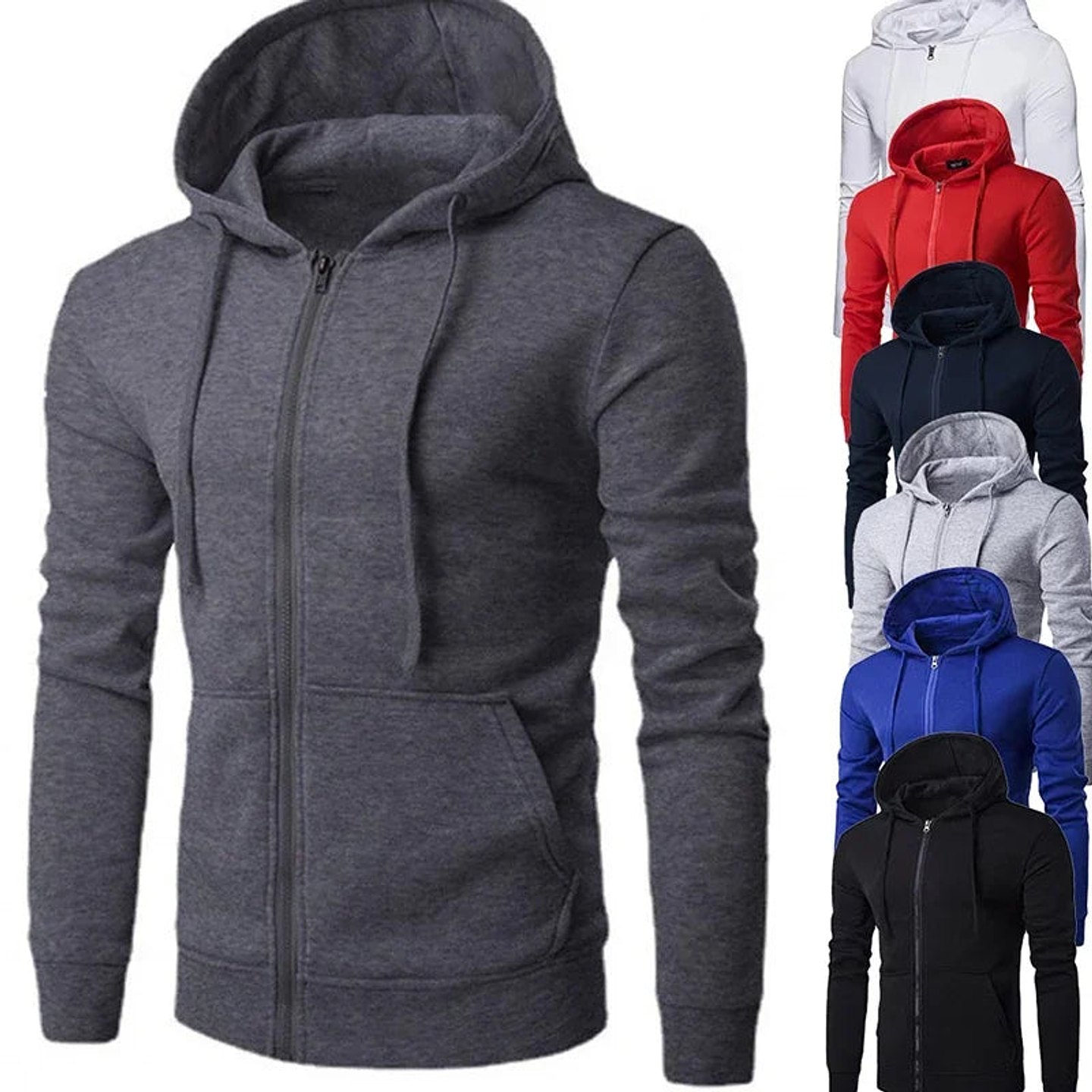 Owen- Fleece Zipper Hoodie 2