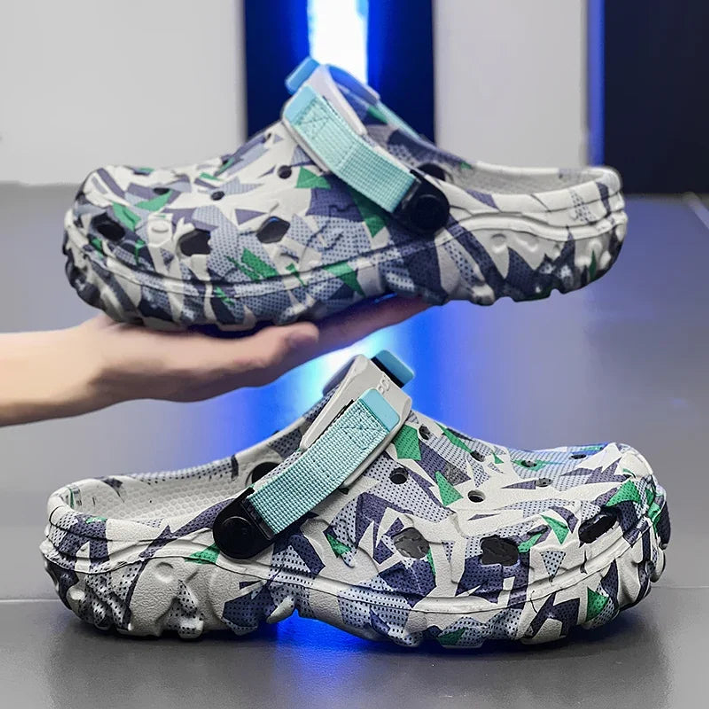 Connor- Camouflage Clogs 2