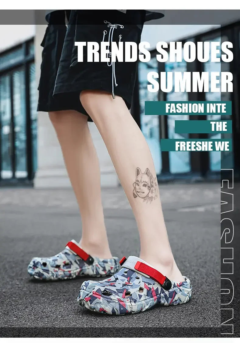 Connor- Camouflage Clogs 9