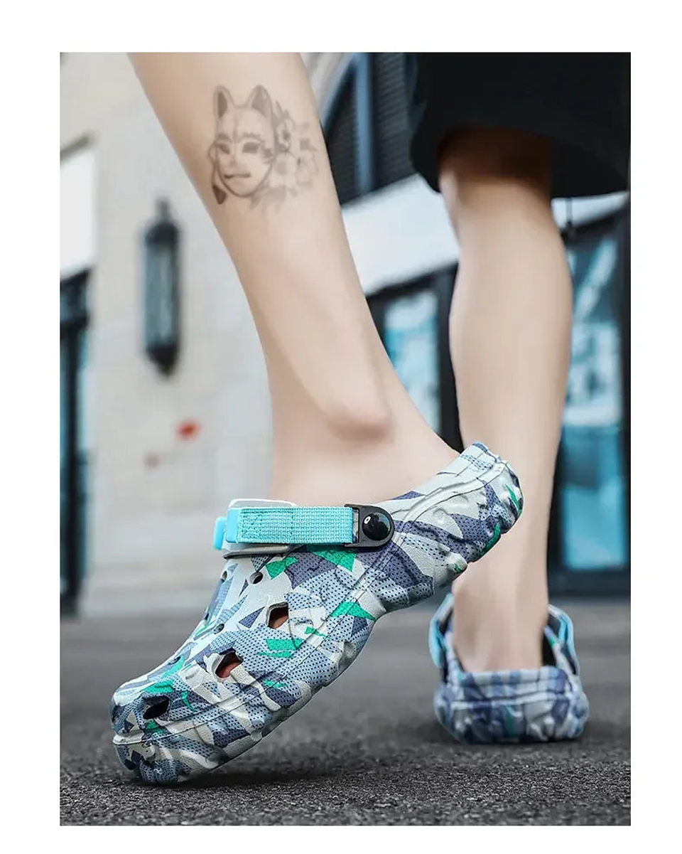 Connor- Camouflage Clogs 11