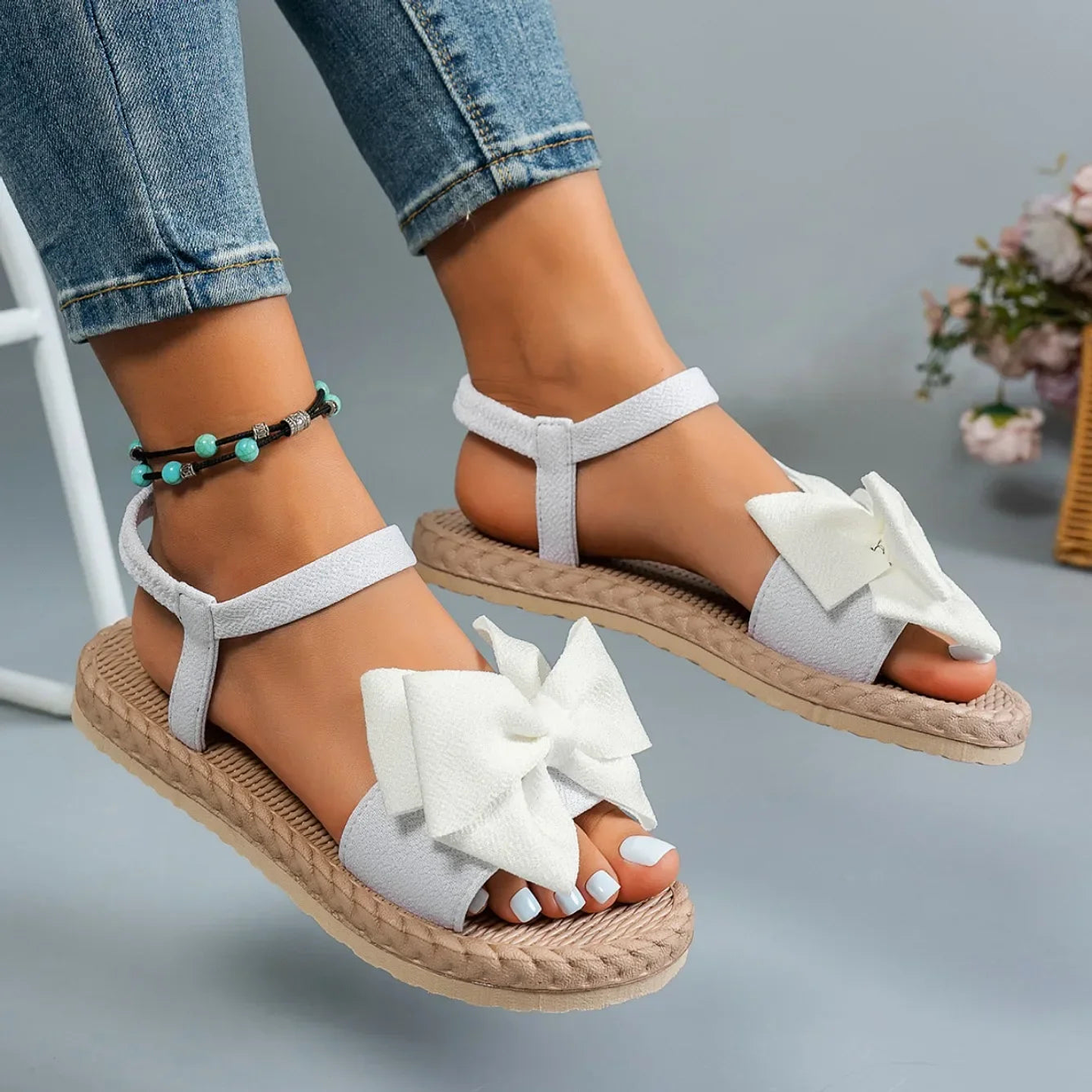 Astrid- Bow-Tie Sandals 7