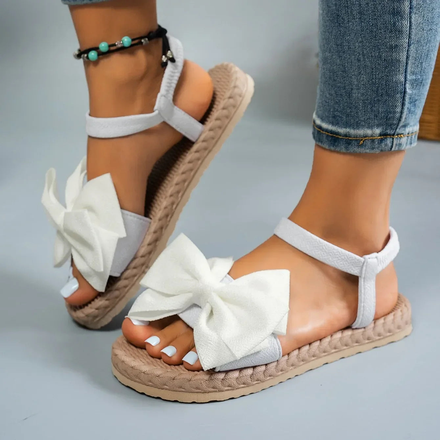 Astrid- Bow-Tie Sandals 8