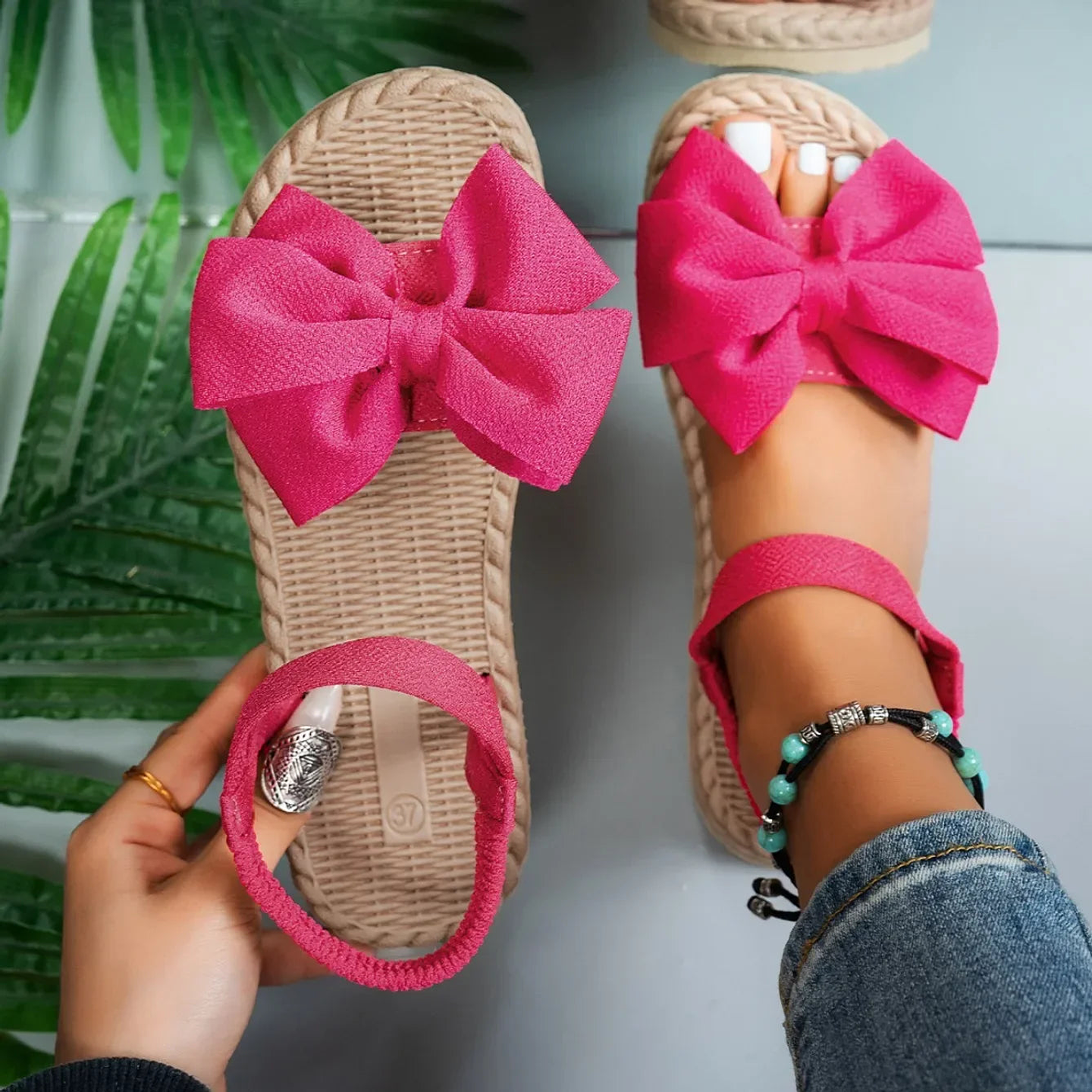 Astrid- Bow-Tie Sandals 10