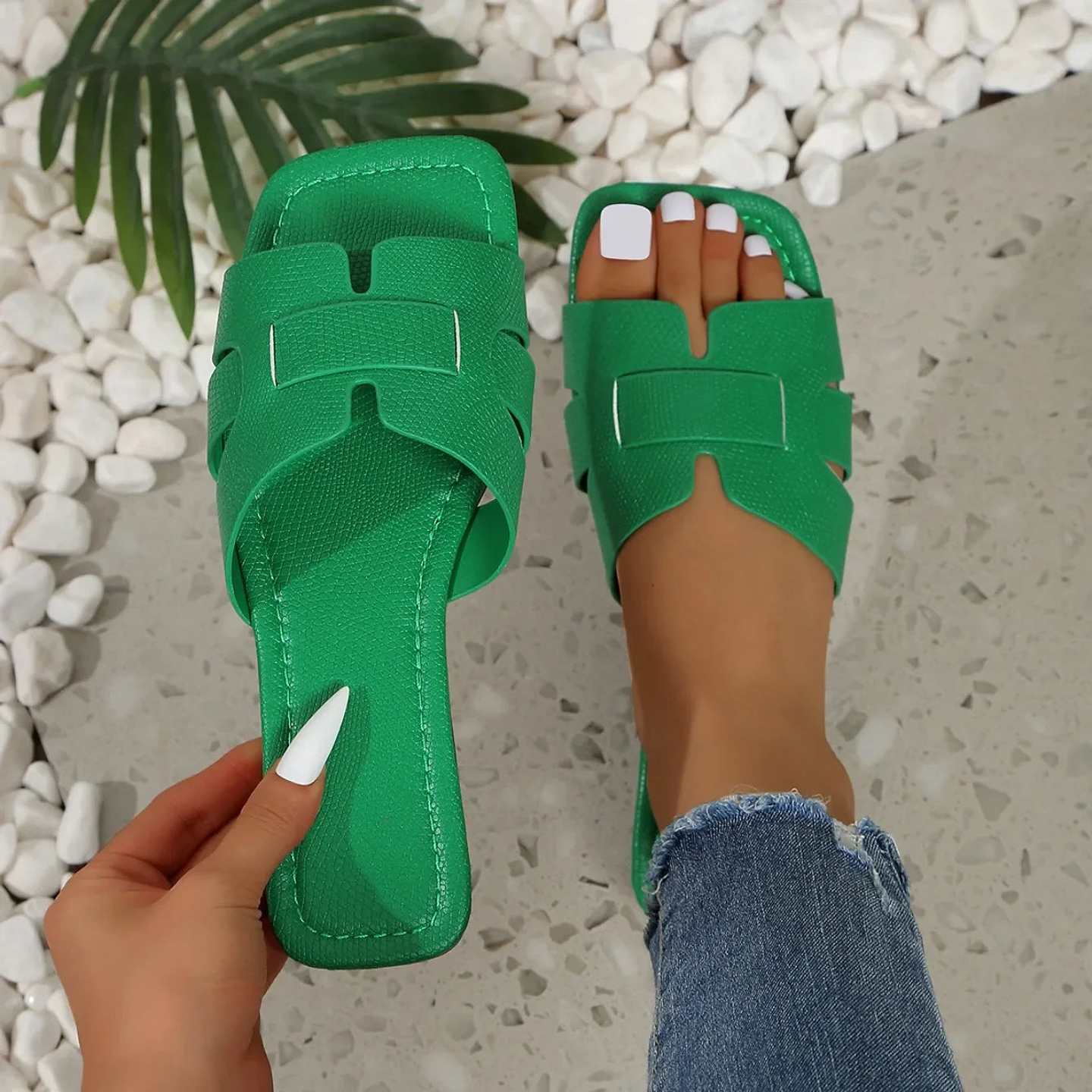 Nahla- Outdoor Flat Sandals 10