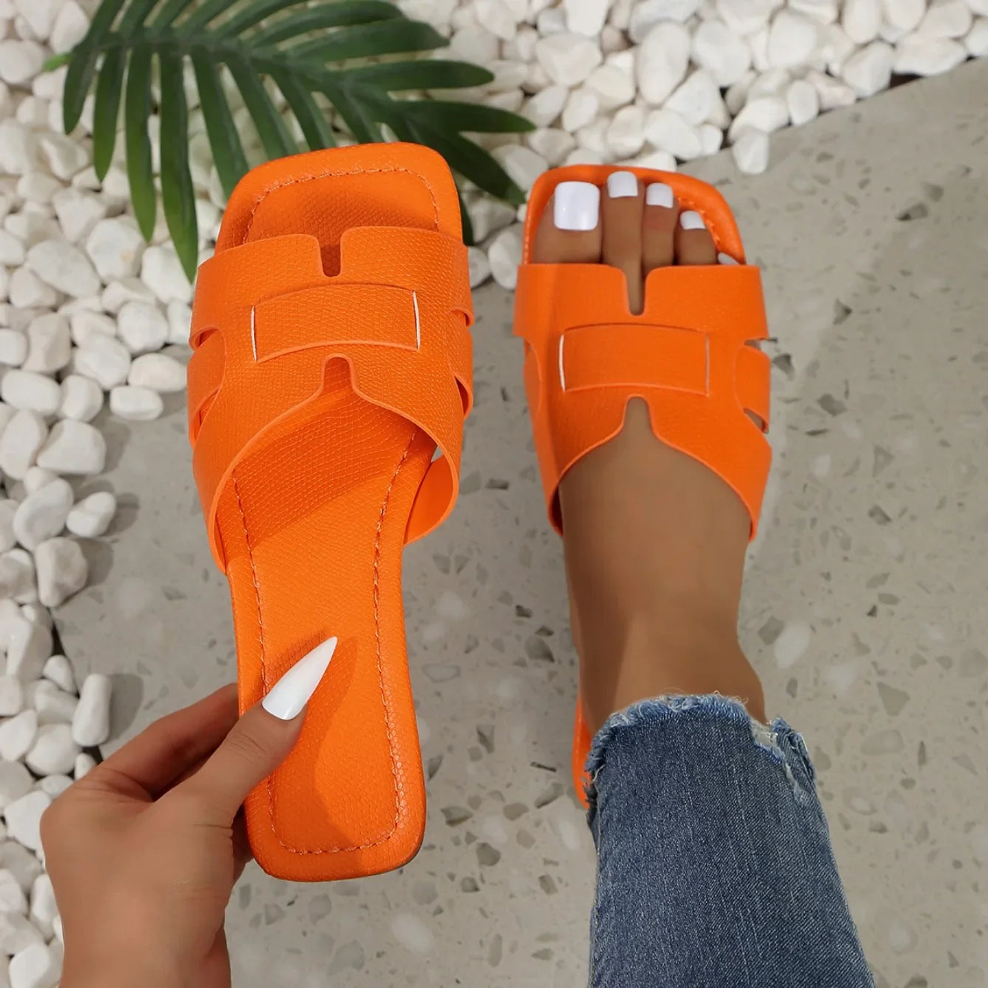 Nahla- Outdoor Flat Sandals 11
