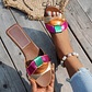 Brianna- Solid Color Sandals - thumbnail 2