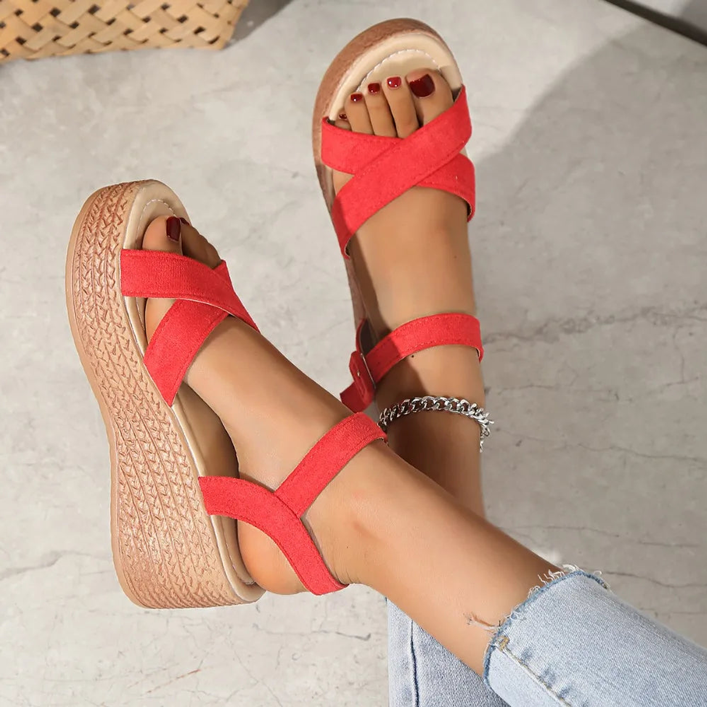 Feliciana- Casual Wedges 9