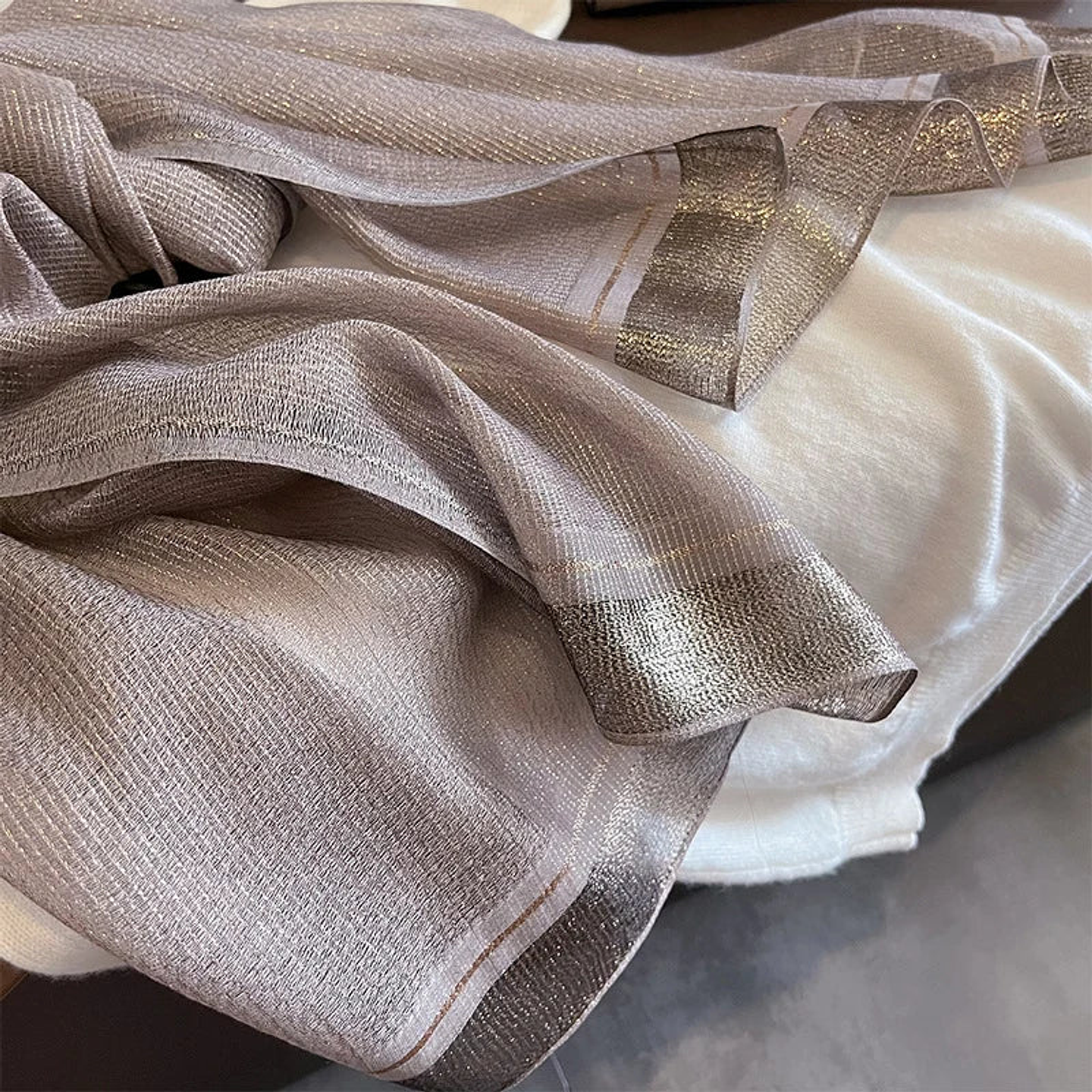 Nerina- Luxury Silk Scarf 6