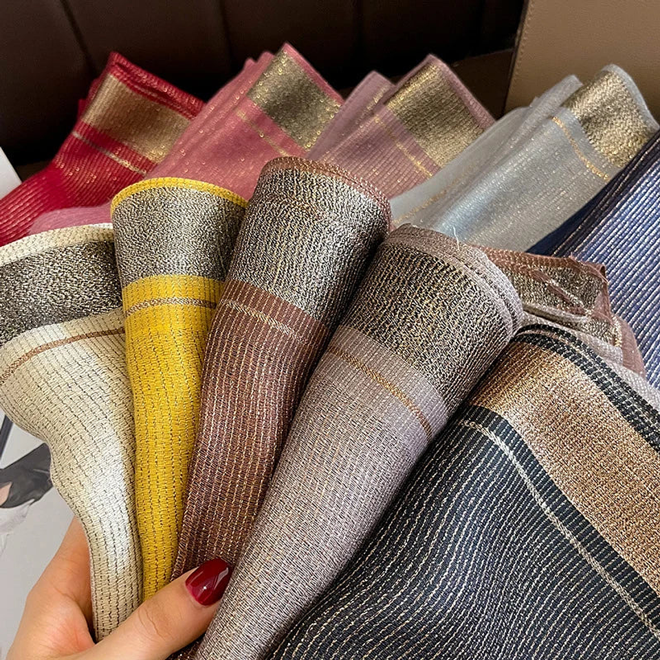 Nerina- Luxury Silk Scarf 8