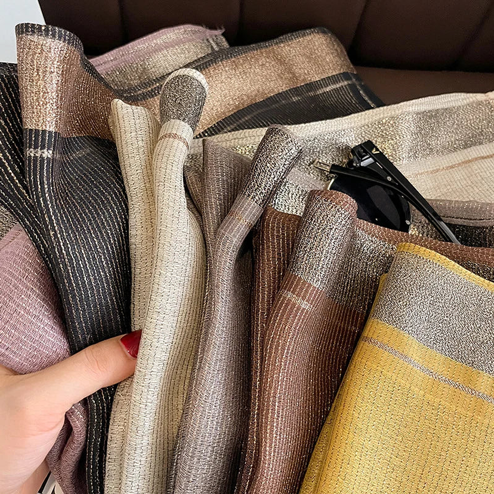 Nerina- Luxury Silk Scarf 9