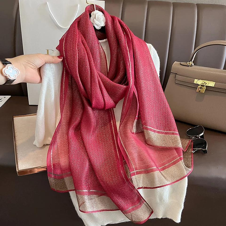 Nerina- Luxury Silk Scarf 11