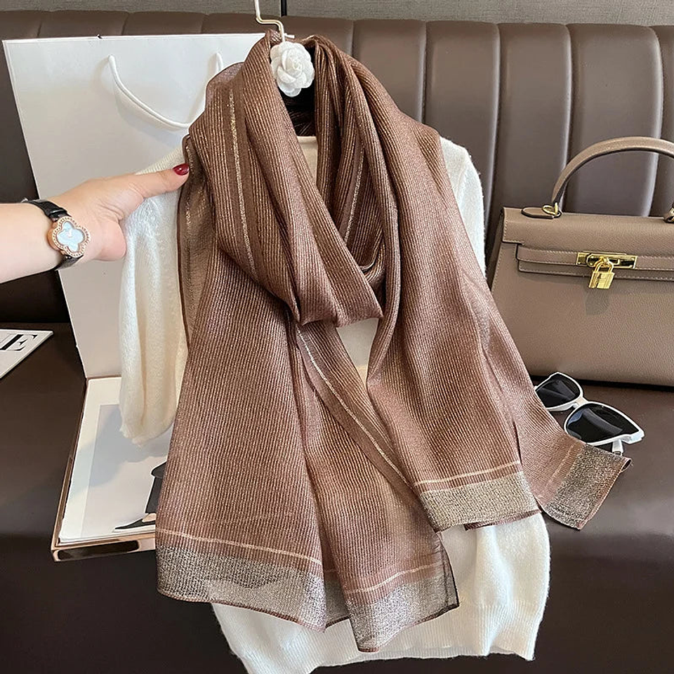 Nerina- Luxury Silk Scarf 23