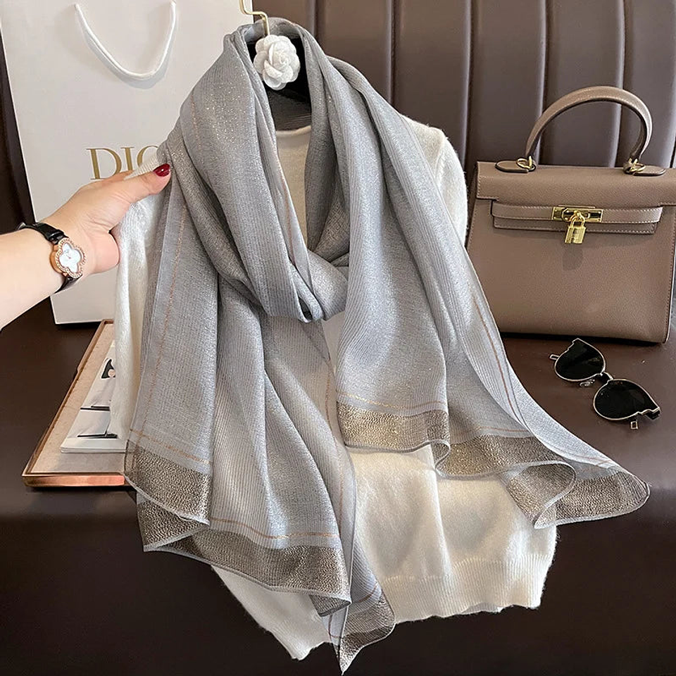 Nerina- Luxury Silk Scarf 31