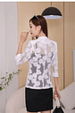 Selene- Lace Sleeve Blazer - thumbnail 9
