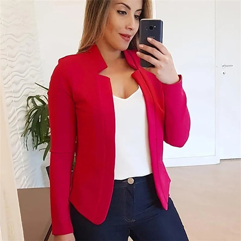 Gabriella- Open-Stitch Blazer 12