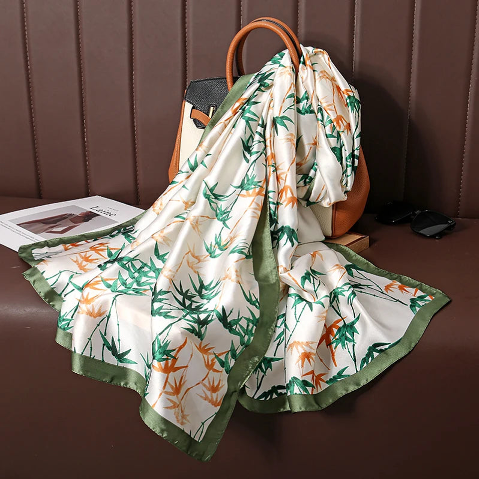 Julia- Satin Serenity Shawl 7