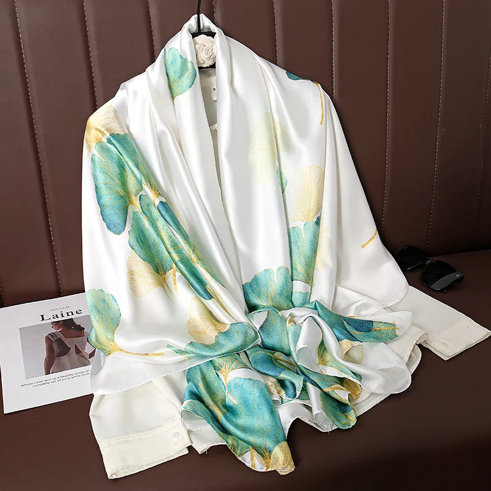 Julia- Satin Serenity Shawl 14