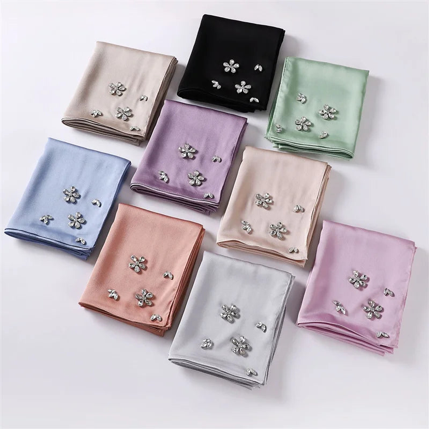 Catalina- Luxe Diamond Scarf 10