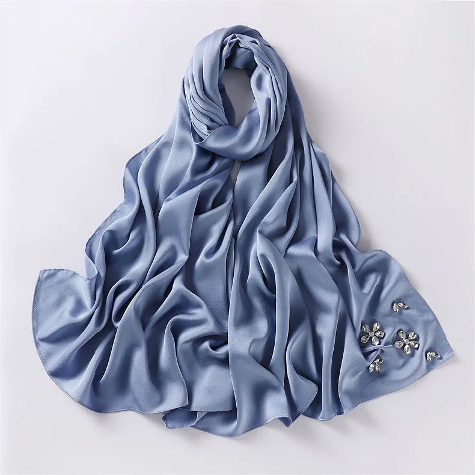Catalina- Luxe Diamond Scarf 25
